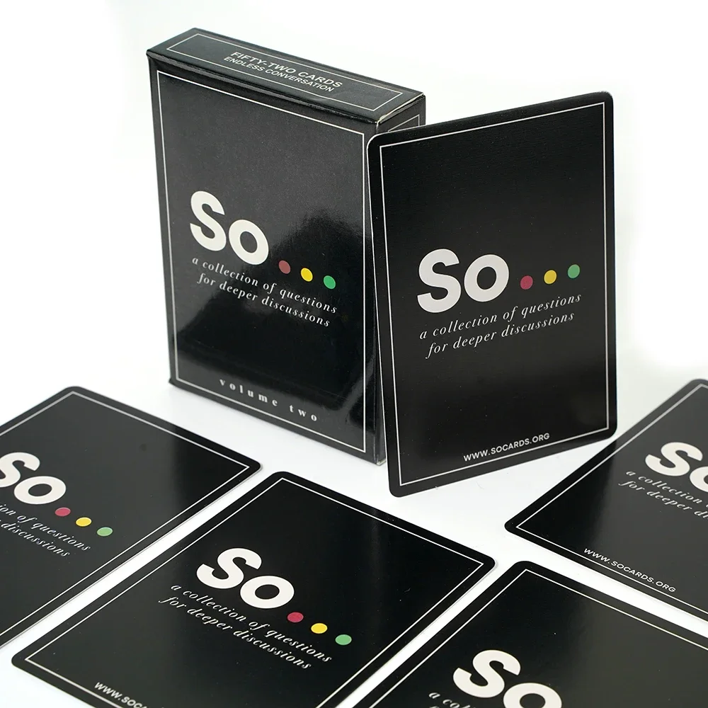 Board Game Question - Hoge kwaliteit So Cards Conversation Starter