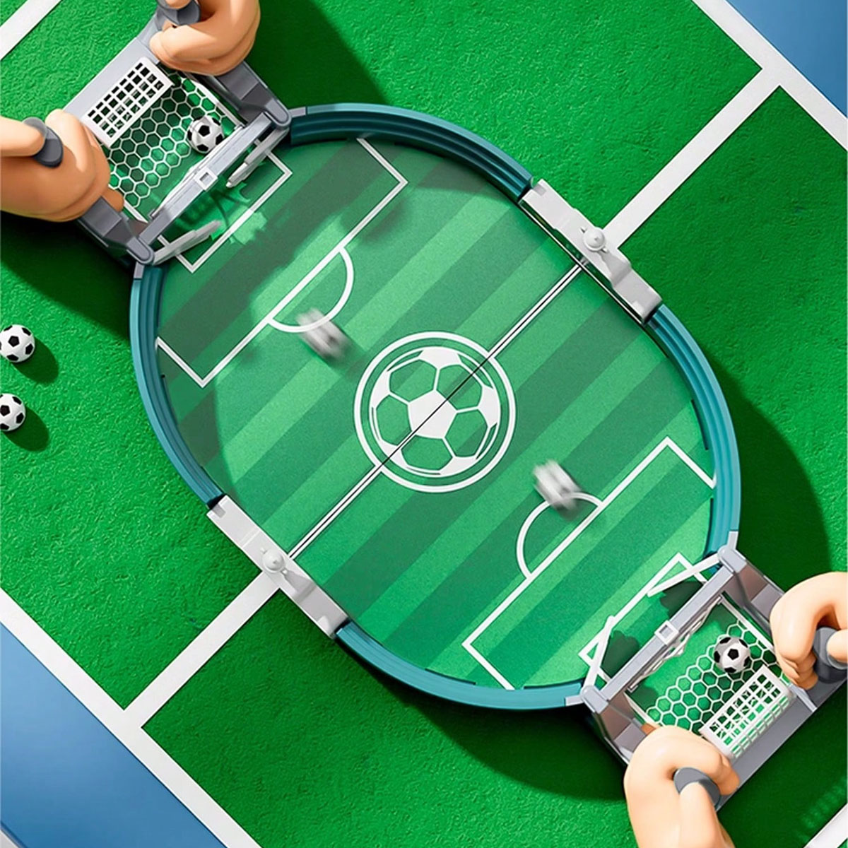 Board Game Football - Tafelvoetbalspel, tafelspel voor twee personen, interactief