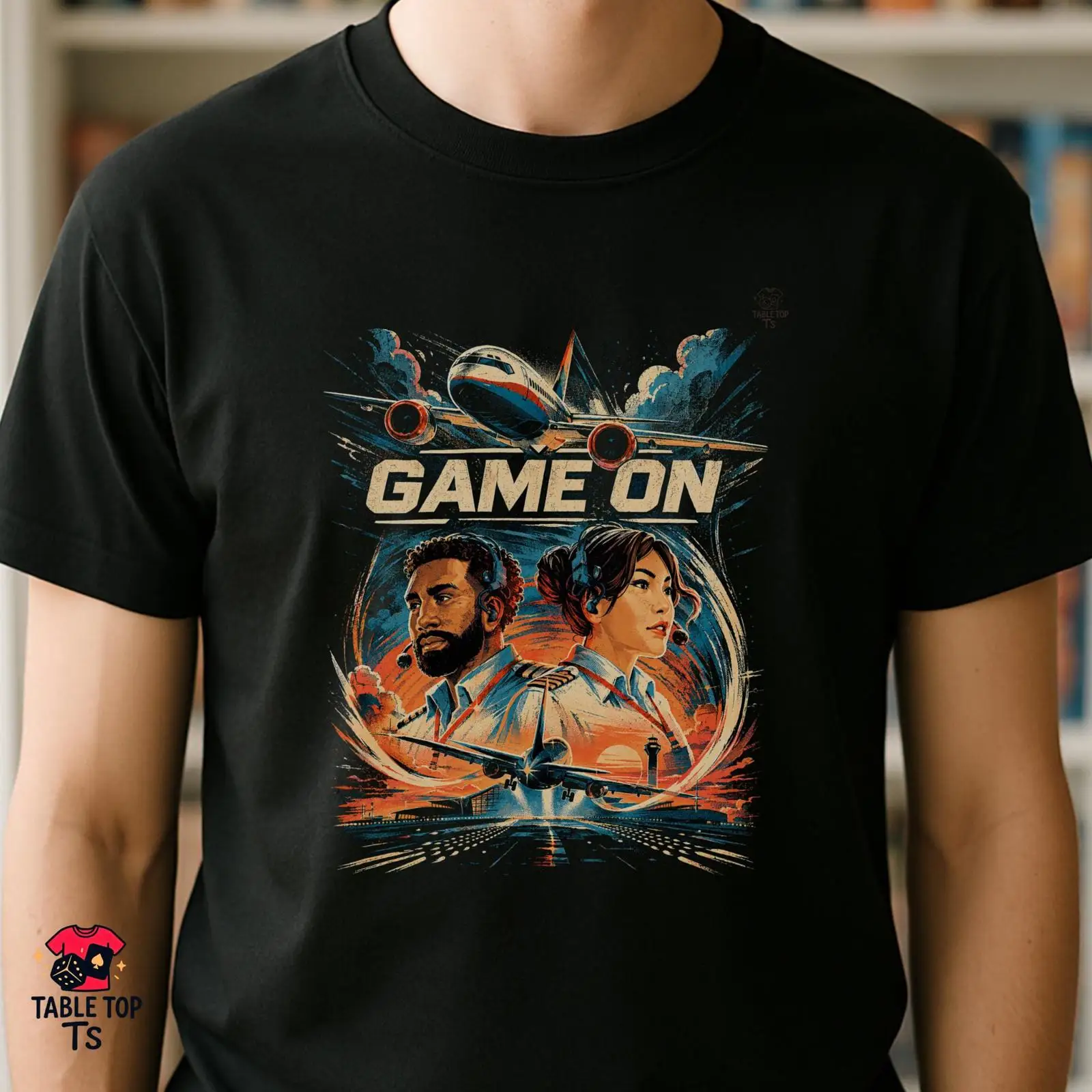 Board Game Inspiration - GAME ON T-shirt Sky Team Geïnspireerd