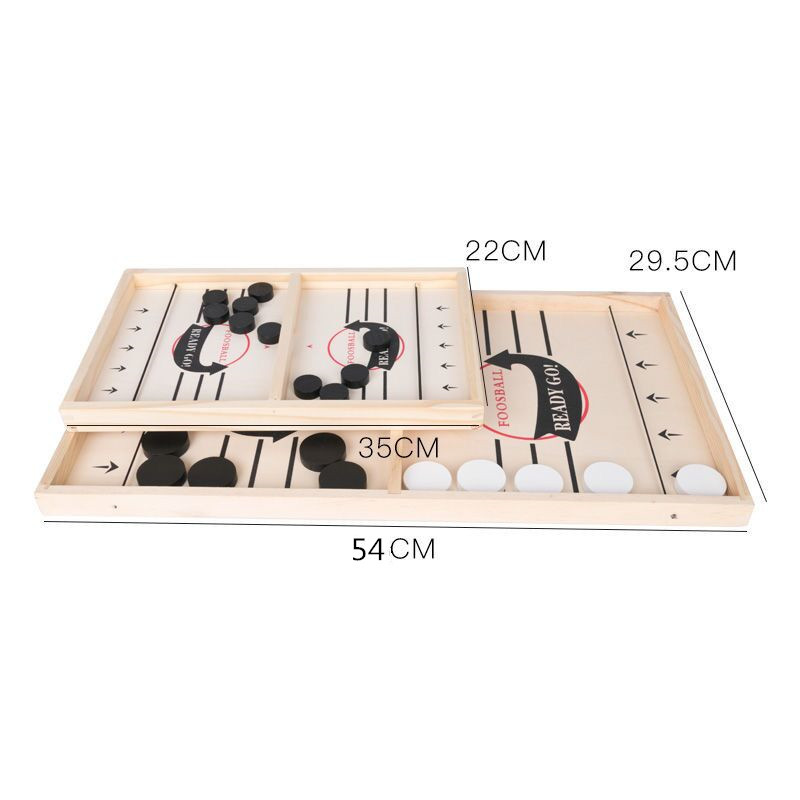 Board Game Football - Tafelhockey Paced Sling Puck Bordspel Snelle