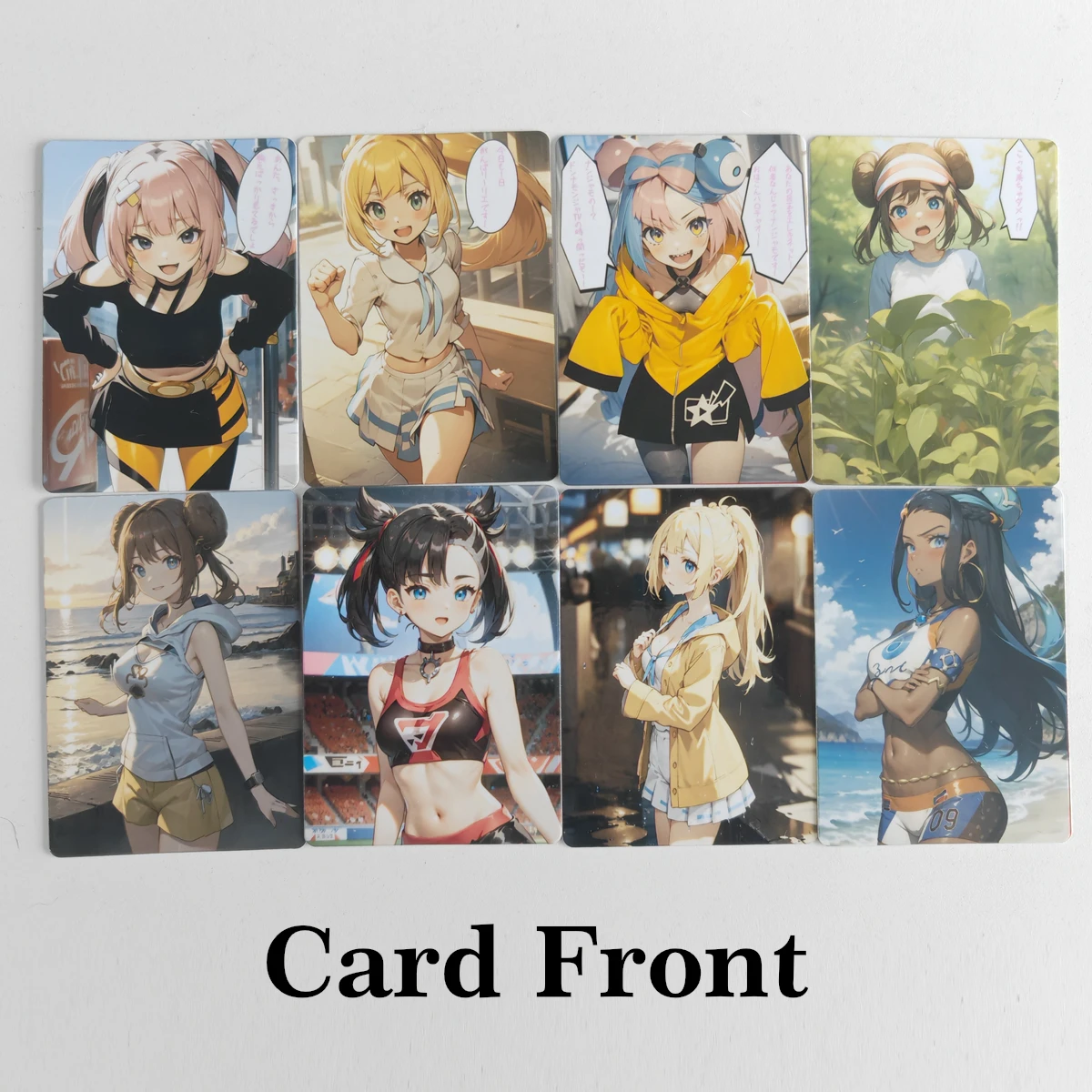Board Game Monster - 8 stks/set Sexy Trainer Card Pocket
