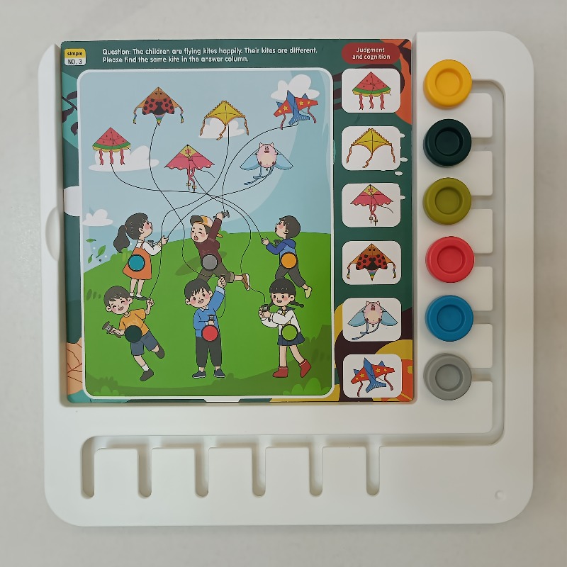 Board Game Question - Logica-denkspelbord voor kinderen 60 vragen/discipline Leren