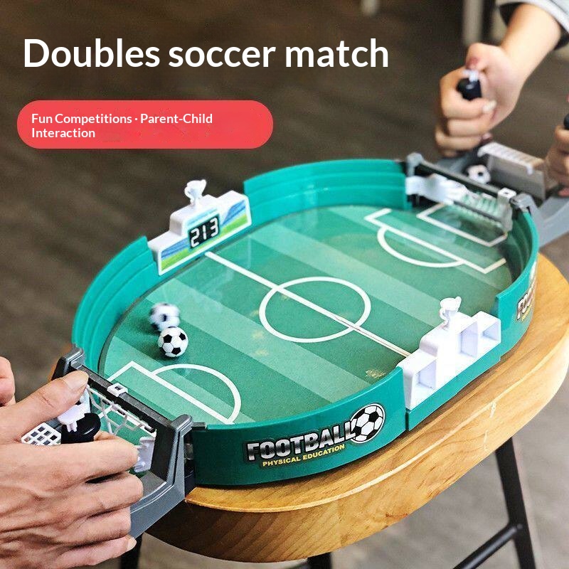 Board Game Football - Tafelvoetbal-spel, 2-speler uitwerpspel, interactief educatief speelgoed