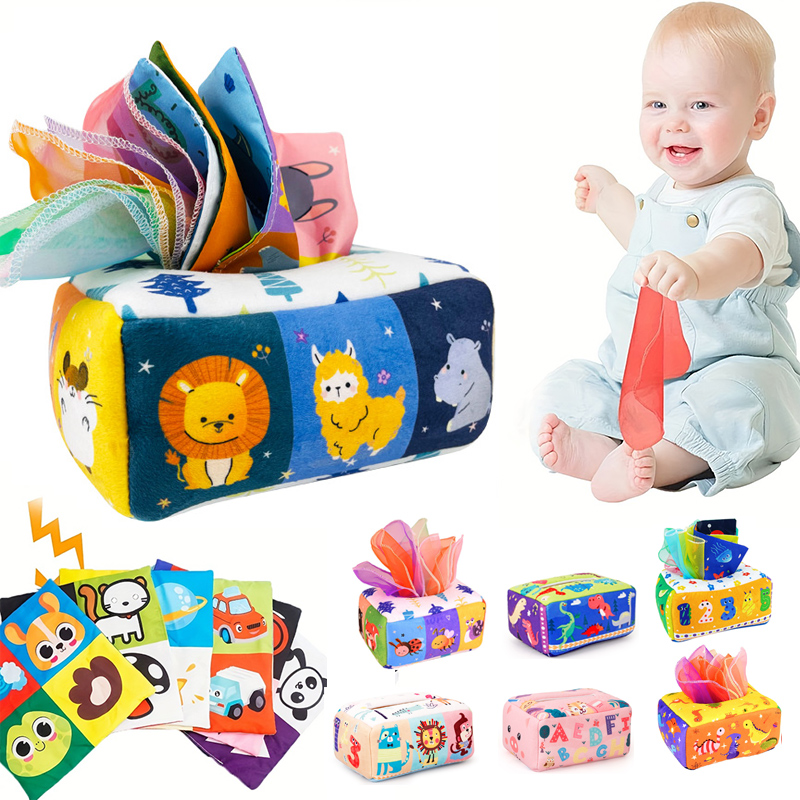 Board Game Box - Baby Montessori Speelgoed, Magische Tissue Box,