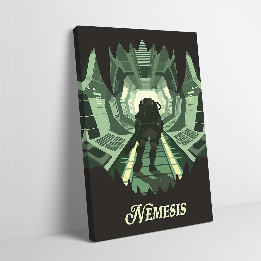Board Game Nemesis - Nemesis bordspel geïnspireerd op printposter, aanpasbare