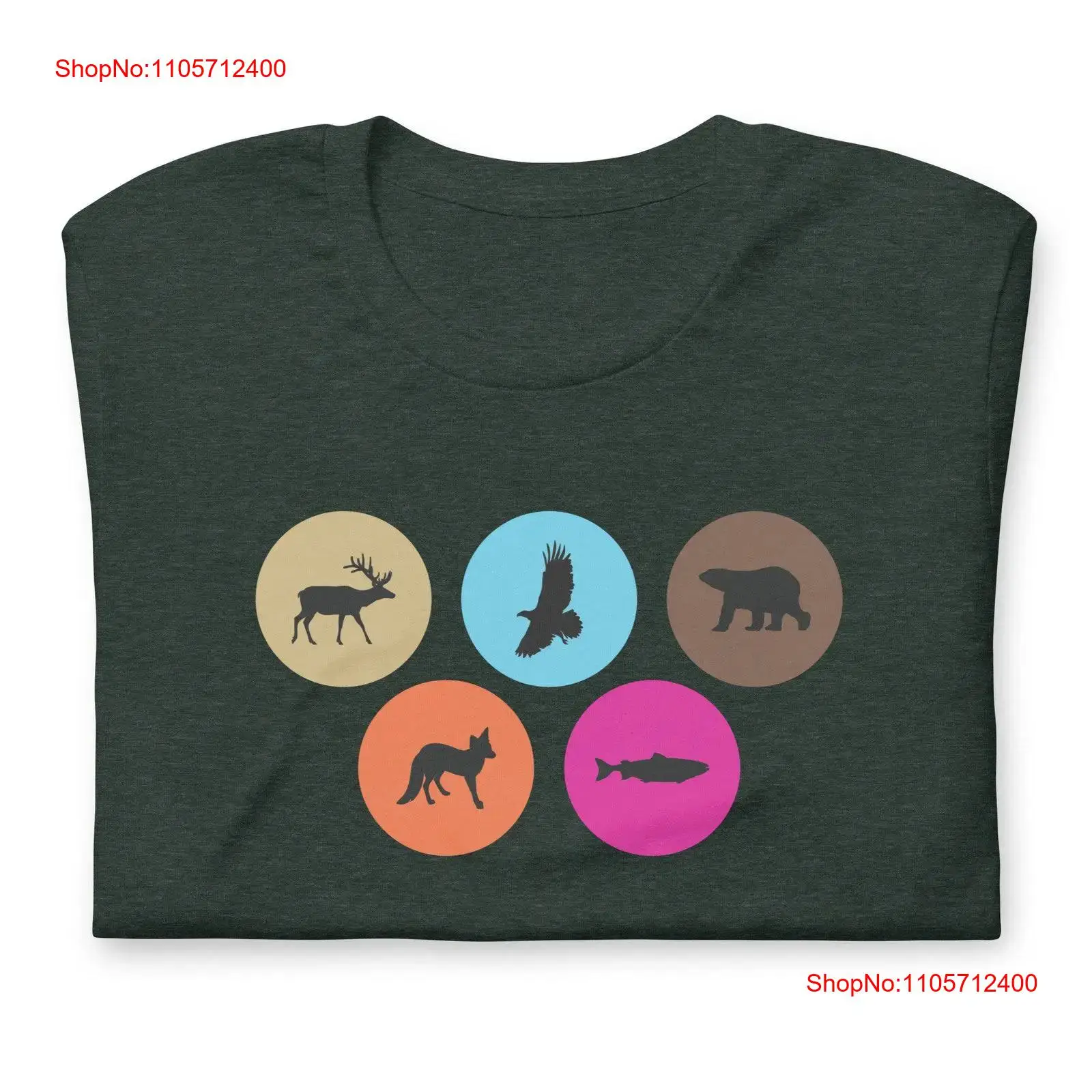 Board Game Inspiration - Cascadia T-shirt bordspel geïnspireerd op dieren