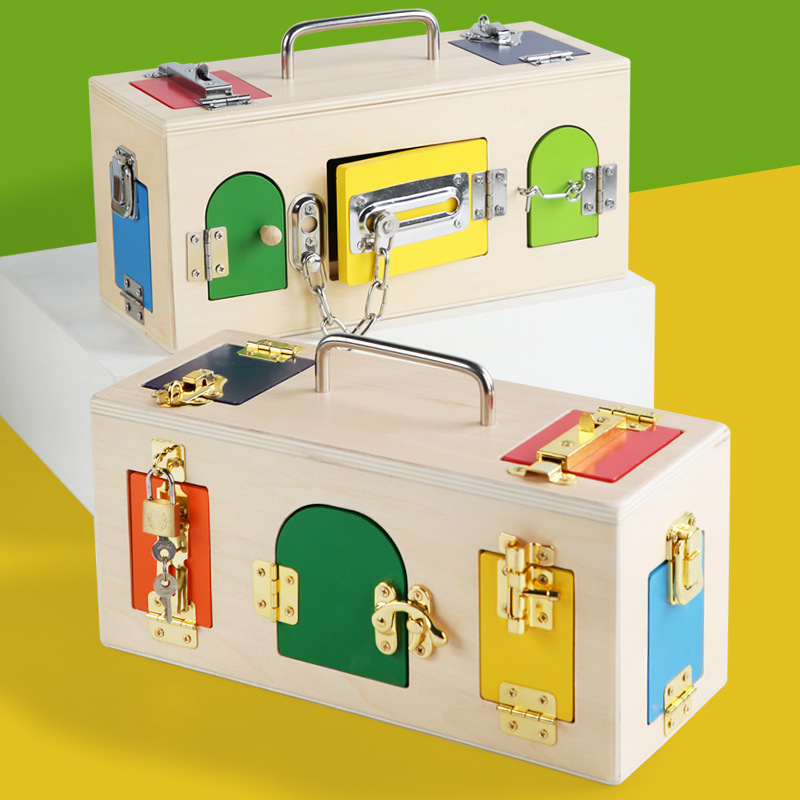 Montessori Lock Box Speelgoed  - Board Game Box recensie en prijs