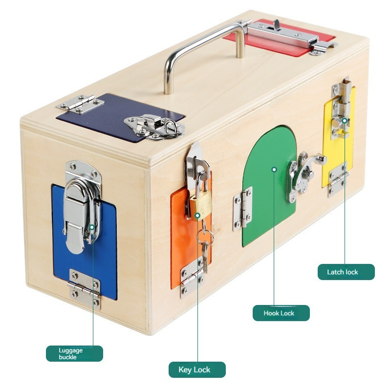 Montessori Lock Box Speelgoed  - Board Game Box recensie en prijs