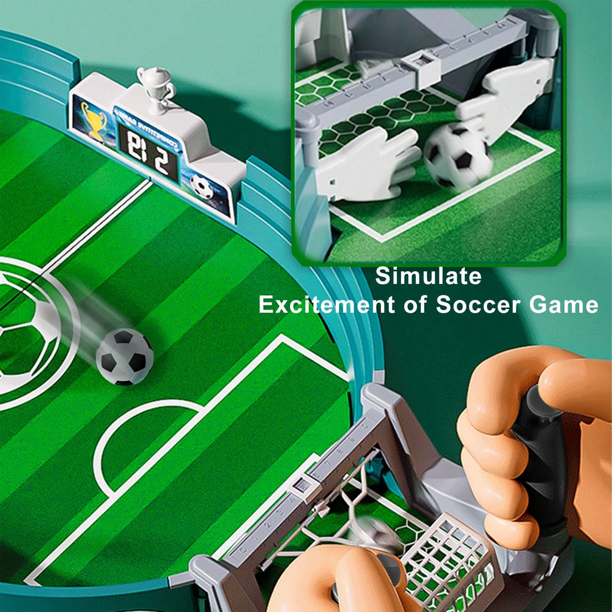 Tafelvoetbalspel, tafelspel vo - Board Game Football recensie en prijs
