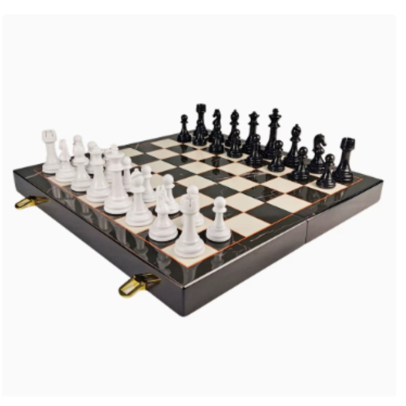 Hoogwaardig schaakspel van mas - Board Game Box recensie en prijs