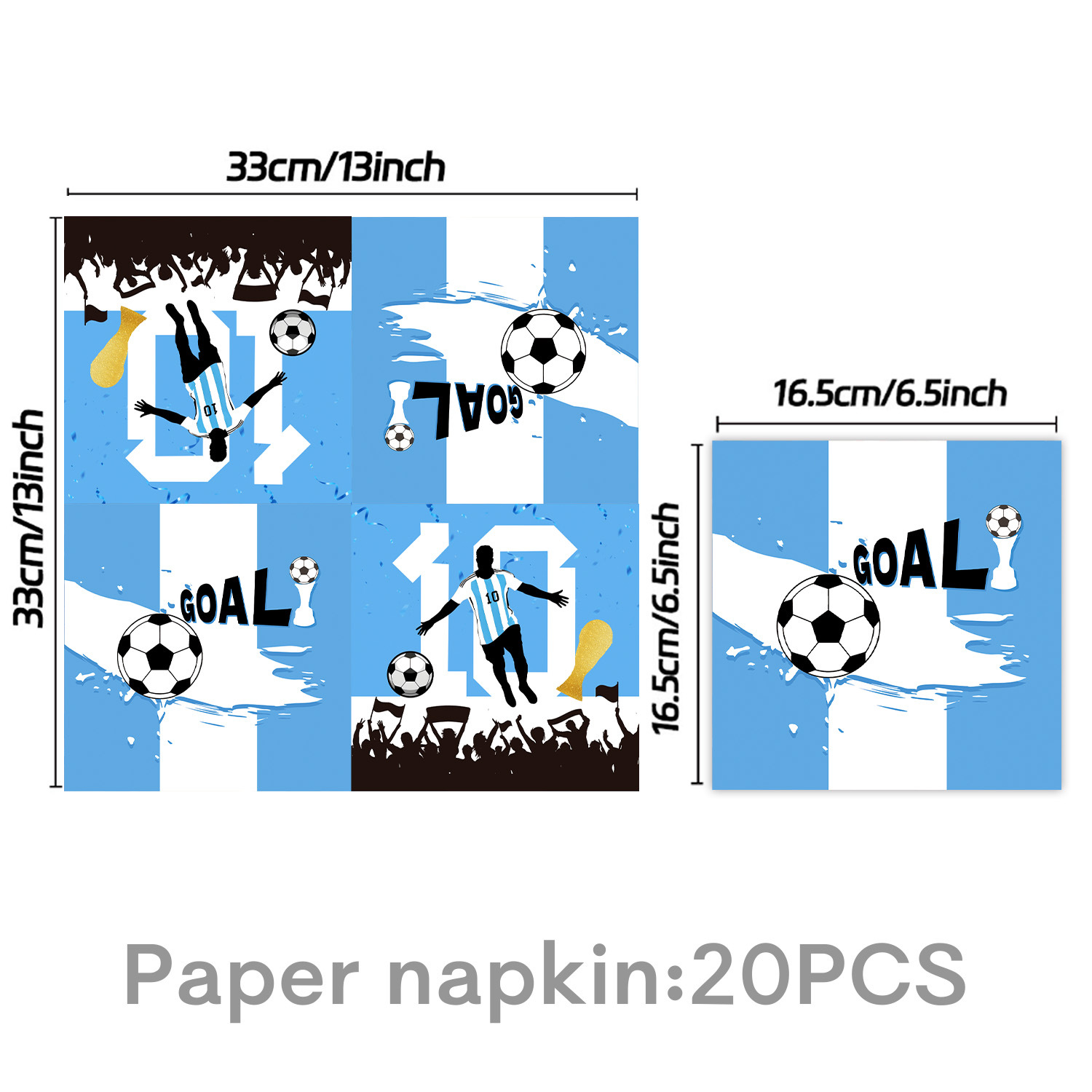 Voetbal Party Servetten Wereld - Board Game Football recensie en prijs