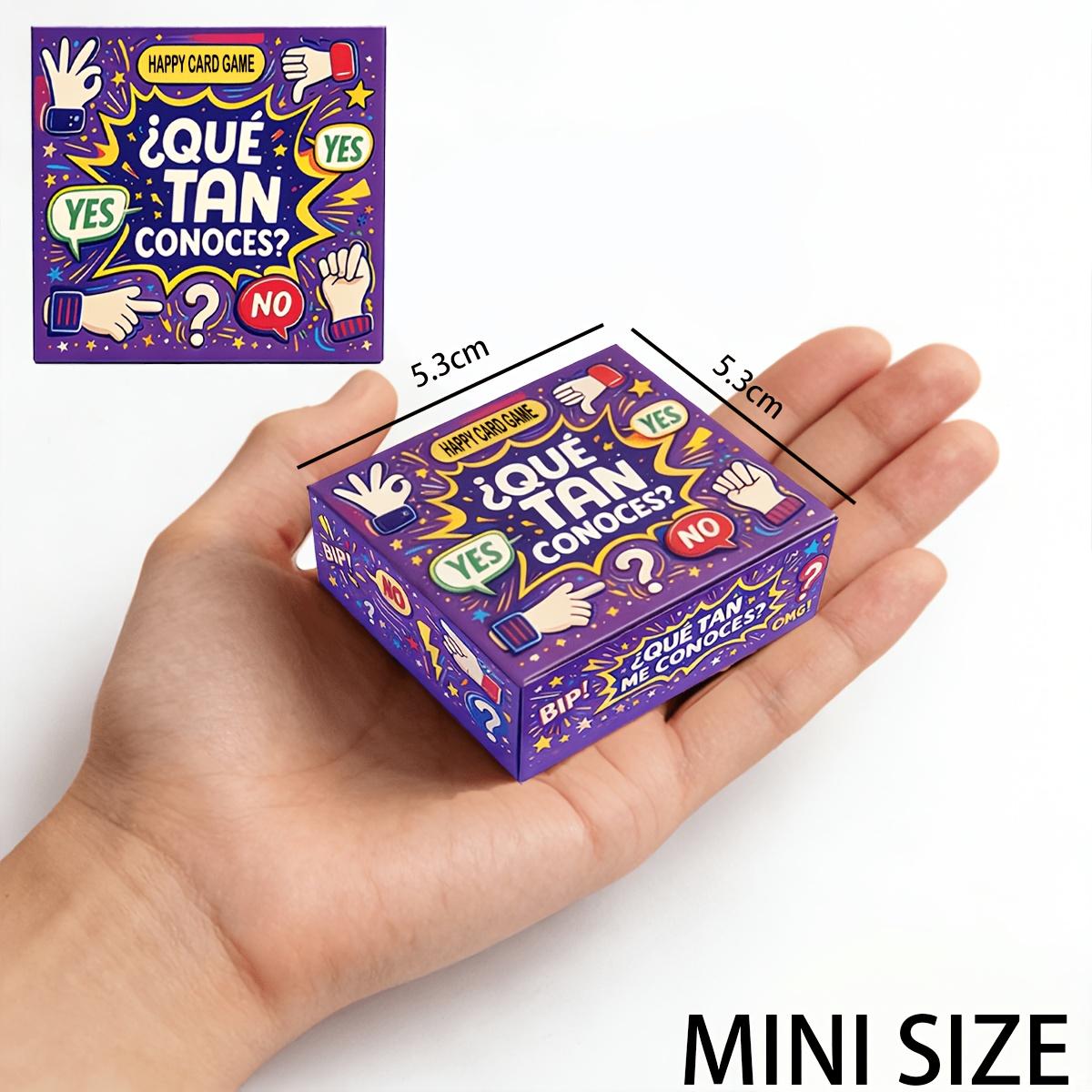 Mini 5cm Party Vraagkaartjes S - Board Game Question recensie en prijs