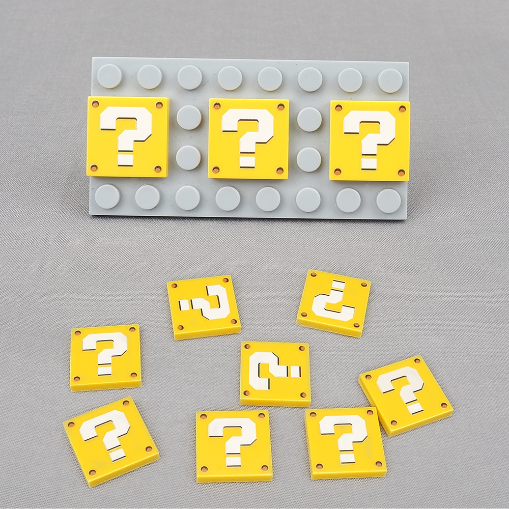 MOC 10PCS Vraagteken 3068 2X2  - Board Game Question recensie en prijs