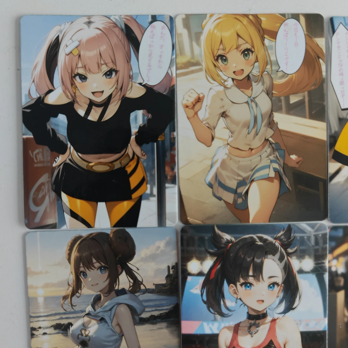 8 stks/set Sexy Trainer Card P - Board Game Monster recensie en prijs
