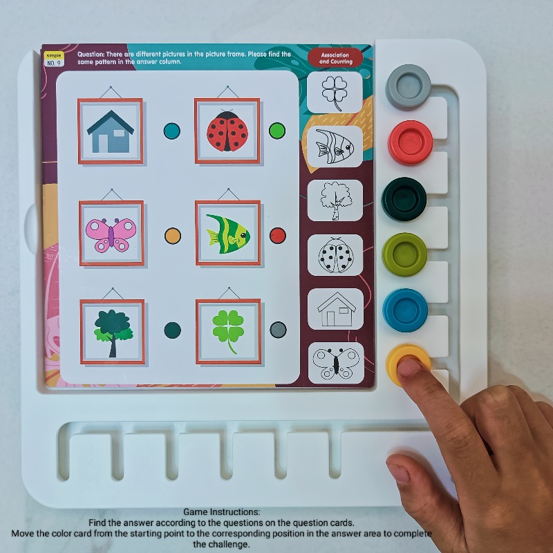 Logica-denkspelbord voor kinde - Board Game Question recensie en prijs