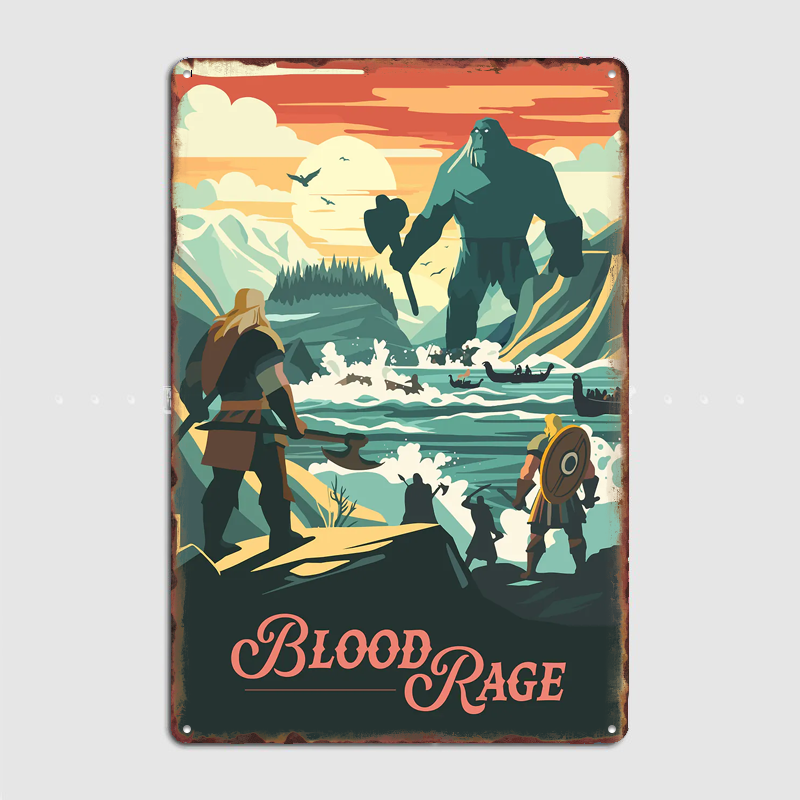 Blood Rage bordspel geïnspiree - Board Game Inspiration recensie en prijs