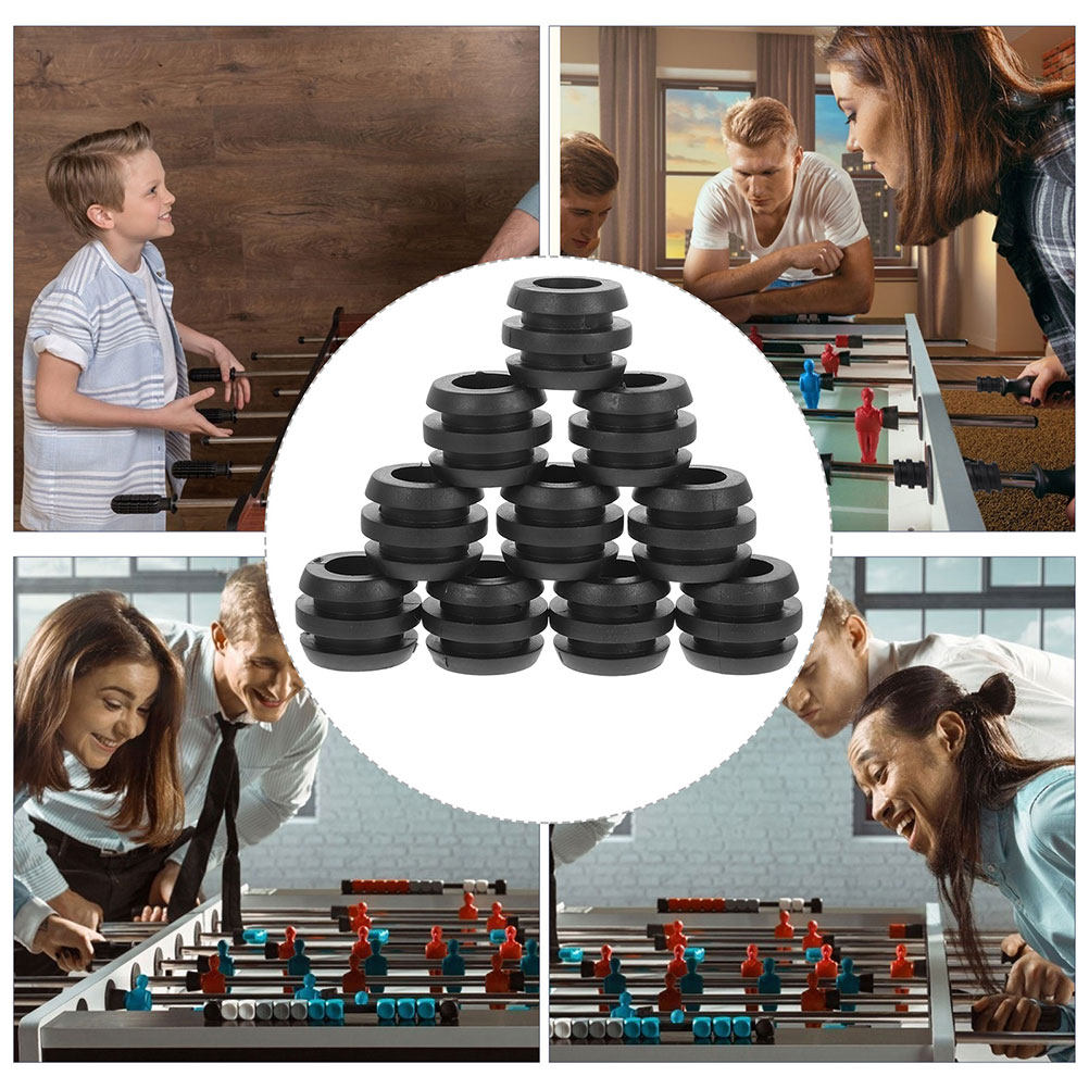 16 Stuks Tafelvoetbal Rubberen - Board Game Football recensie en prijs